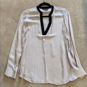 Vince V Neck Blouse